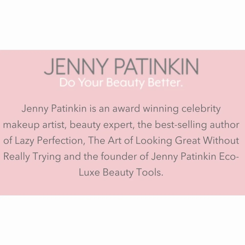 🌺Jenny Patinkin Luxury Blend/Set Brush Makeup Brush